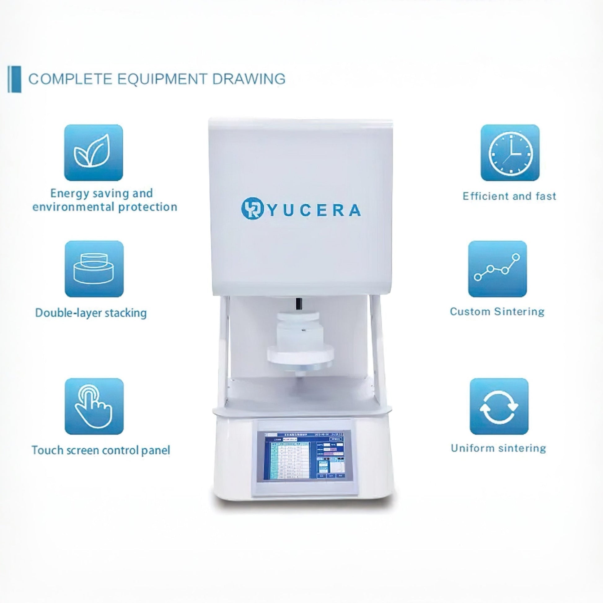 Dental Sintering Furnace Yucera F10+ - DMS Innovation